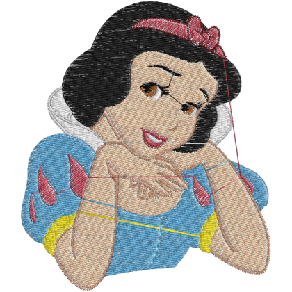 Matriz de Bordado Branca de Neve Disney 2